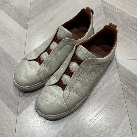 Men’s Zegna Triple Stitch Sneakers